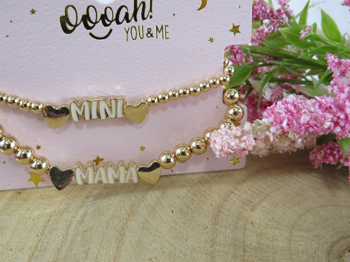 Mama and Mini Bracelet Set